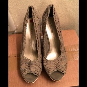 Brand New Bakers Wedge shoe, size 8